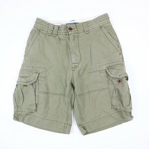 Polo Ralph Lauren Gellar Fatigue Short Mens 29 Heavy Cargo Retro Military Green